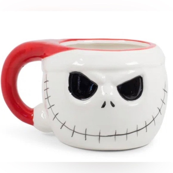 NEW The Nightmare Before Christmas Santa Jack Skellington Mug - Picture 2 of 2